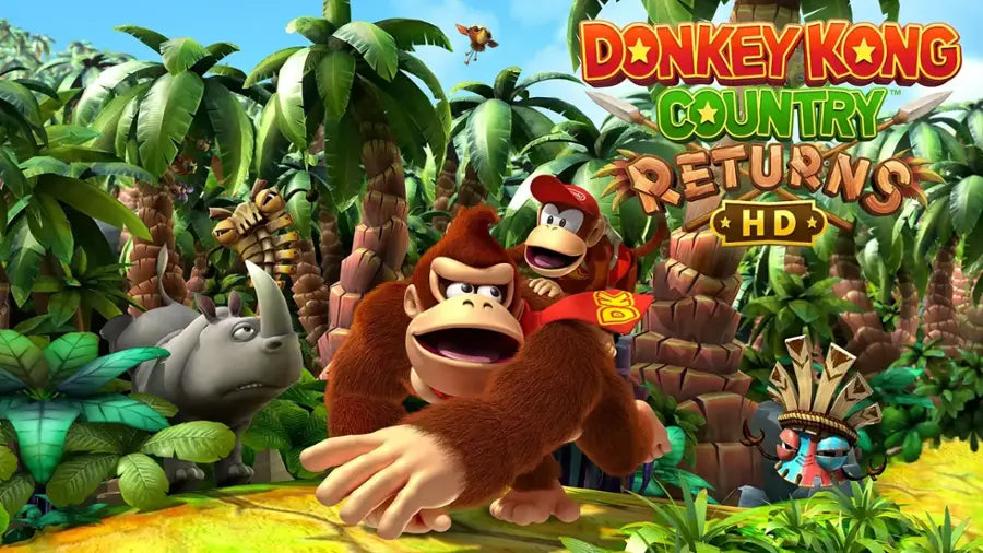 Nintendo Donkey Kong Country Returns Wii Game - Refurbished