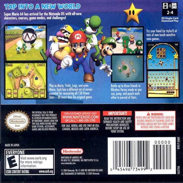 Nintendo Super Mario 64 - DS