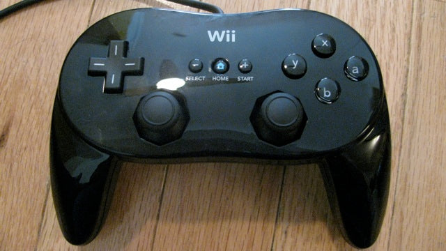 Nintendo Wii Classic Controller Pro Black