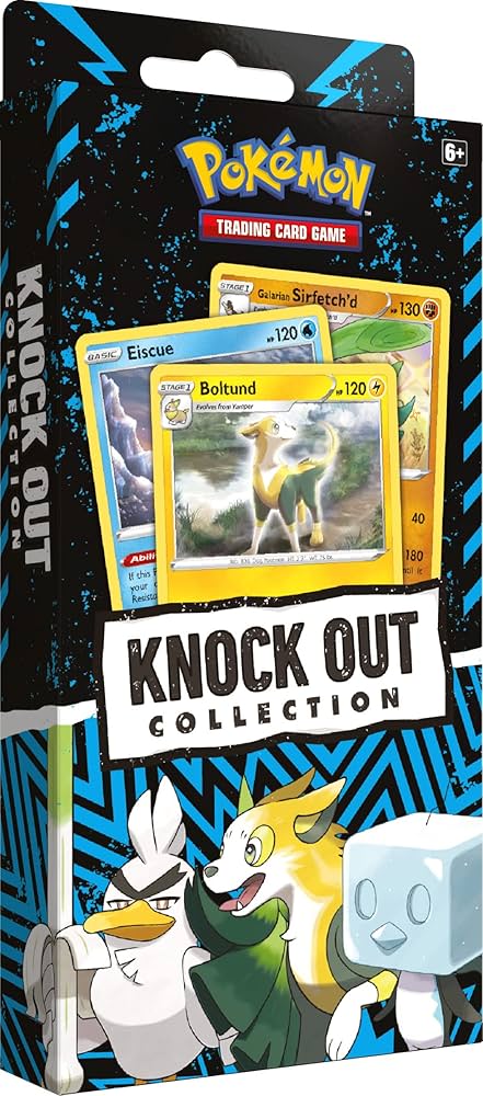 Pokemon TCG: Knock Out Collection with Booster Packs