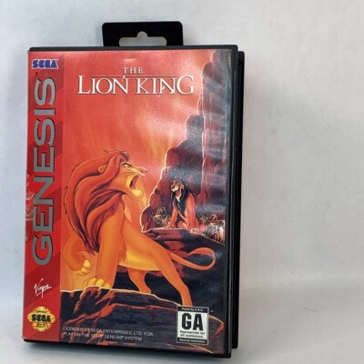 Sega The Lion King Genesis Complete