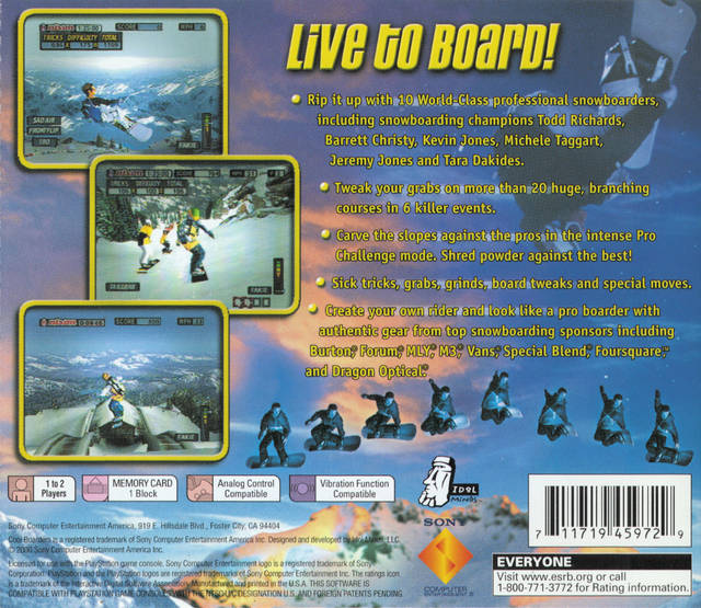 Cool Boarders 2001