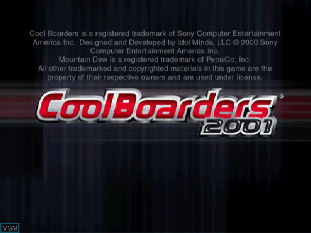 Cool Boarders 2001