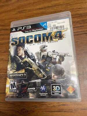 SOCOM 4: U.S.Navy Seals - PlayStatiion 3