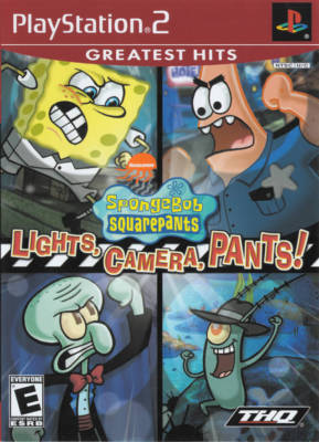SpongeBob SquarePants: Lights Camera Pants! PS2
