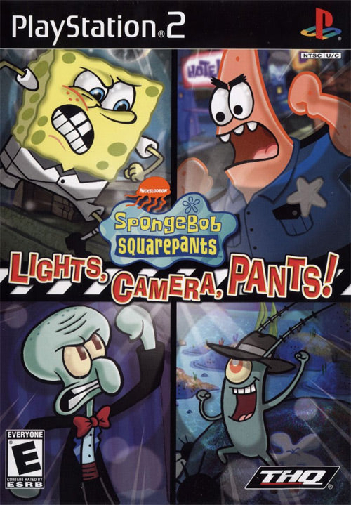 SpongeBob SquarePants: Lights Camera Pants! PS2