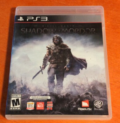 Middle Earth Shadow of Mordor PlayStation 3