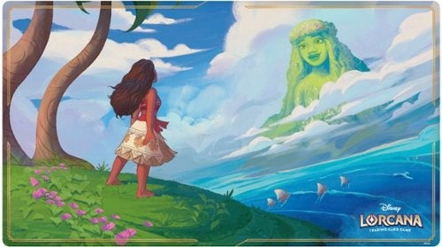Disney Lorcana Moana TCG Playmat - Computer Desk Mouse Mat