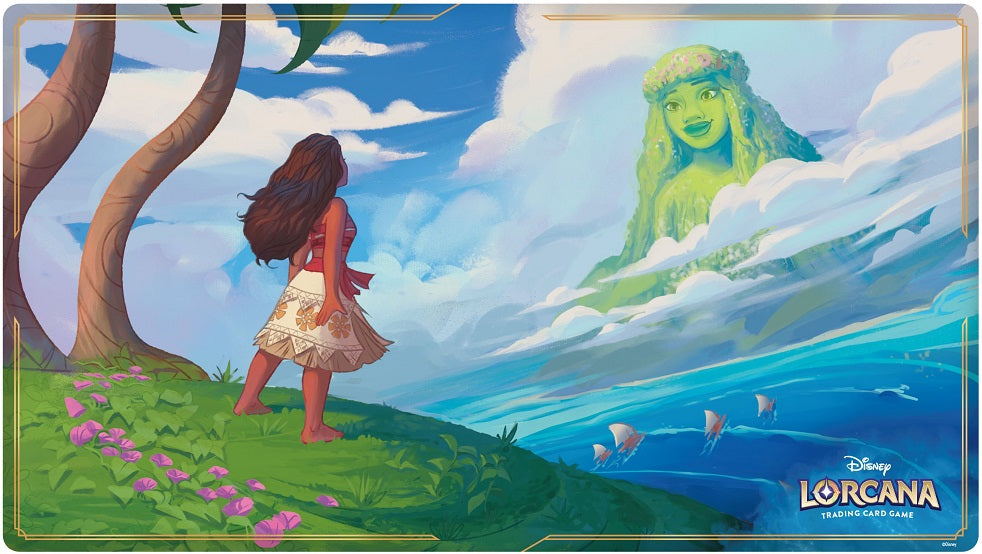 Disney Lorcana Moana TCG Playmat - Computer Desk Mouse Mat