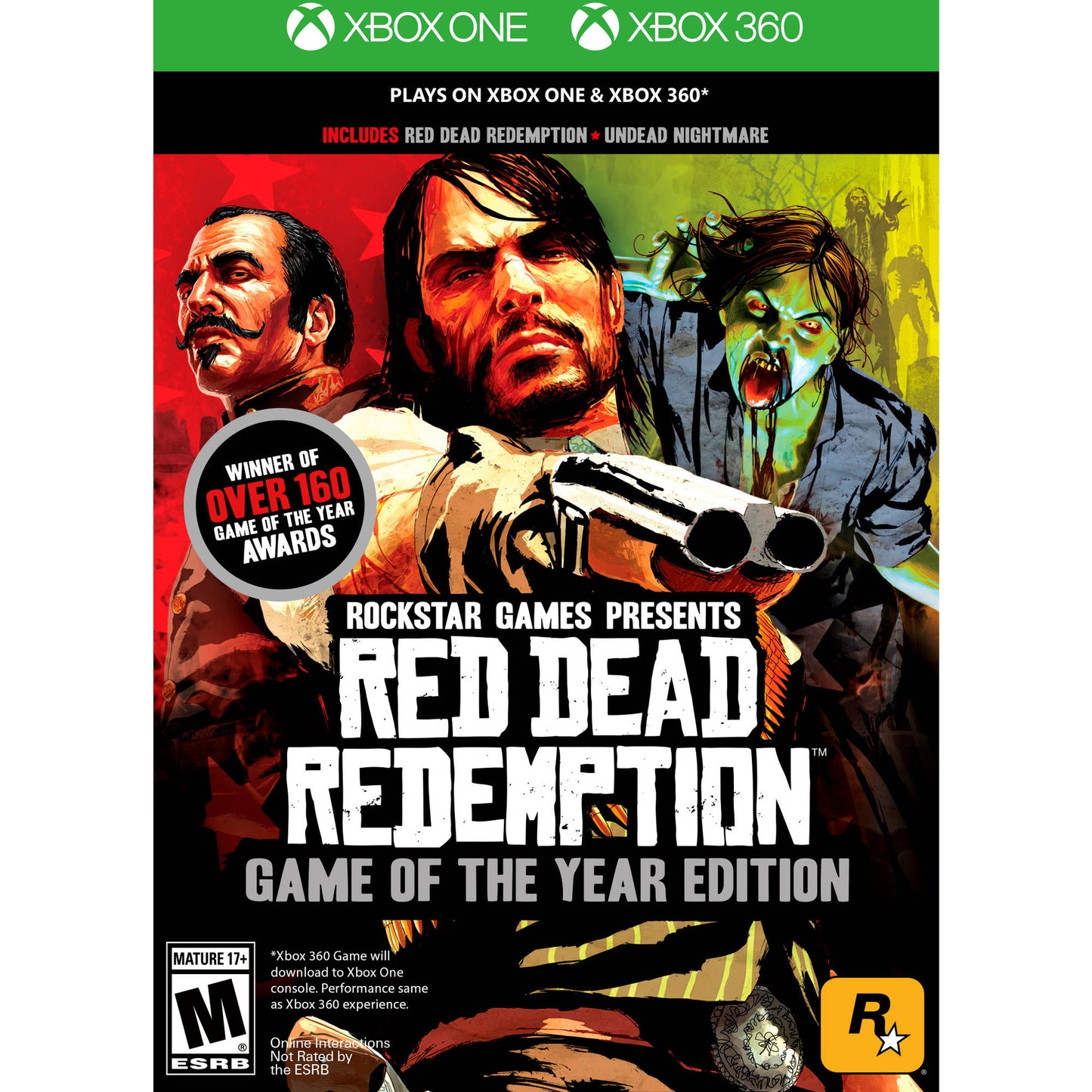 Red Dead Redemption Game of the Year Xbox 360