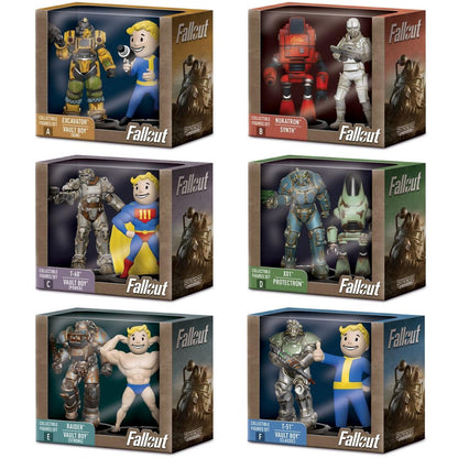 Syndicate Collectibles Fallout Figures - Assorted Color, Pack of 2