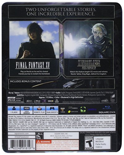 Square Enix Final Fantasy XV Deluxe Edition