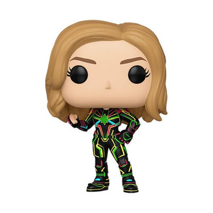 Funko Pop! Captain Marvel Neon Suit Vinyl [New]