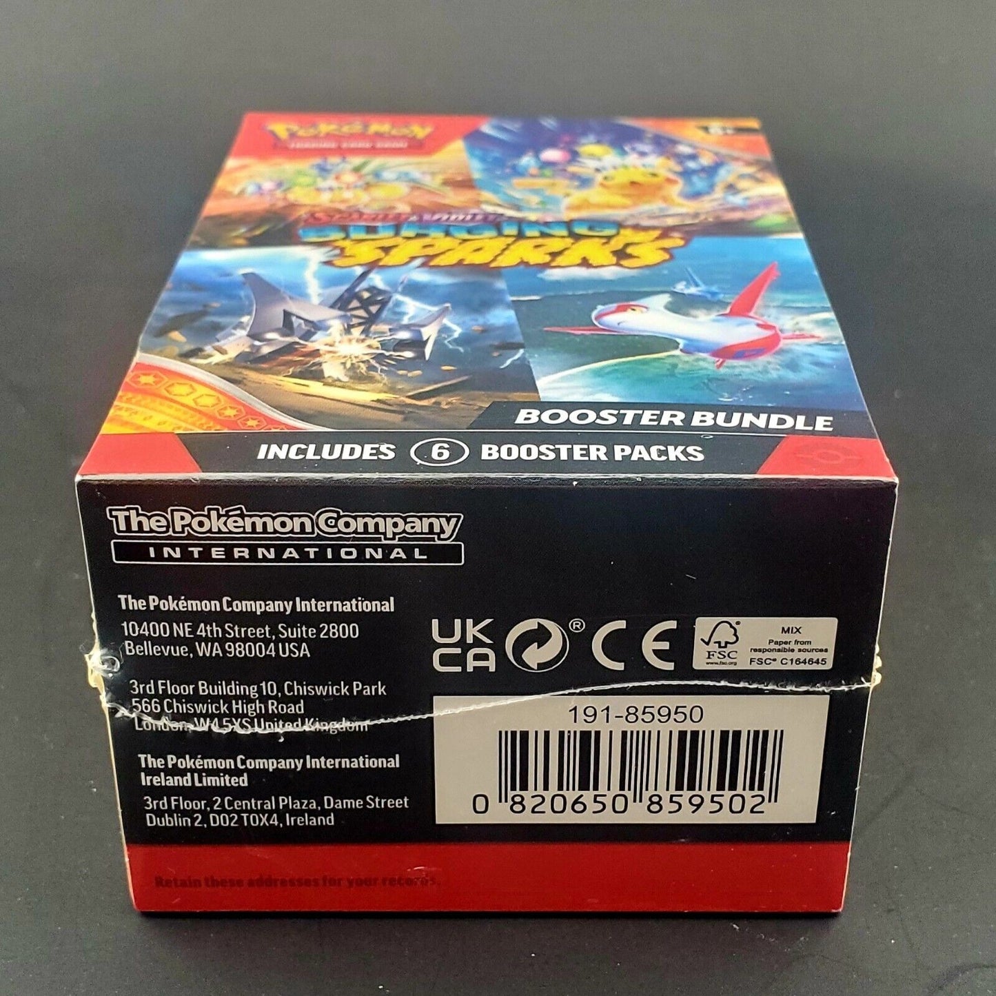 Pokemon Surging Sparks Booster Bundle