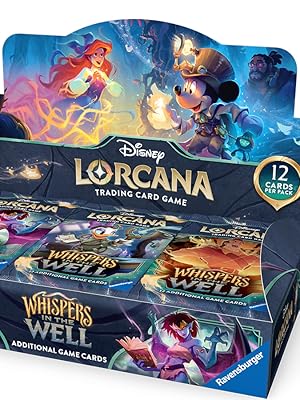 Disney Lorcana TCG: Whispers in the Well Booster Display