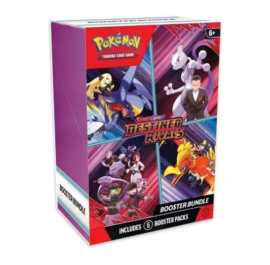 Pokémon Scarlet & Violet Destined Rivals 6Pk Booster Bundle