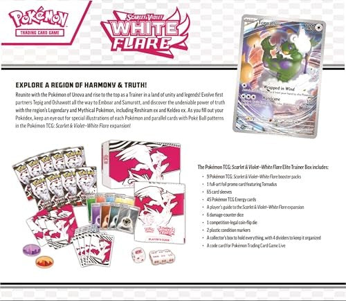 Pokémon Scarlet & Violet—White Flare Elite Trainer Box,