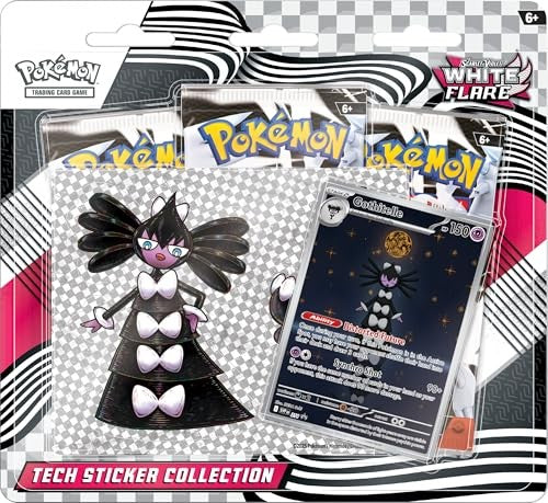 Pokémon Scarlet & Violet White Flare Tech Sticker Collection Pack of 1