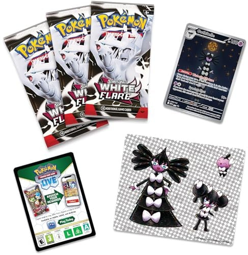 Pokémon Scarlet & Violet White Flare Tech Sticker Collection Pack of 1