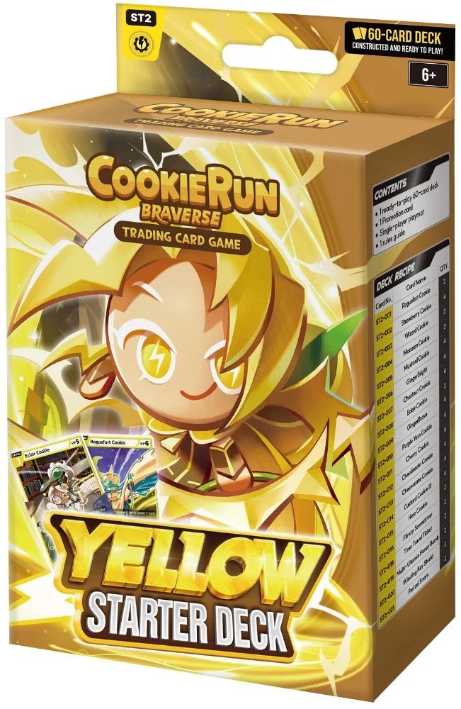FYE CookieRun Braverse - Brave Beginning Starter Deck Yellow