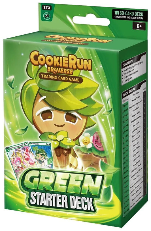 FYE CookieRun Braverse Brave Beginning Starter Deck - Green