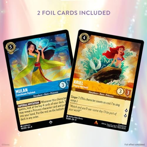 Disney Lorcana: Fabled Chapter 9 Ariel & Mulan  Safeway Collectibles