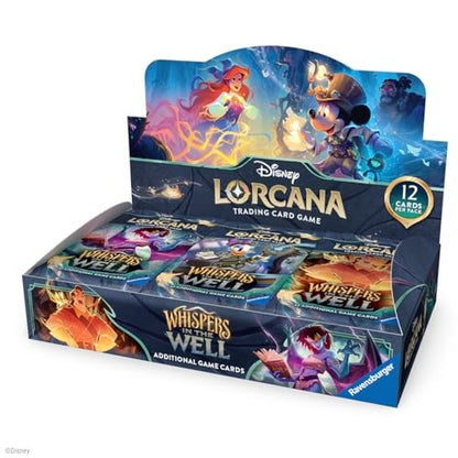 Disney Lorcana TCG: Whispers in the Well Booster Display