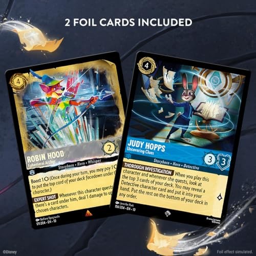 Disney Lorcana TCG: Whispers In The Well: Judy Hoops & Robin Hood
