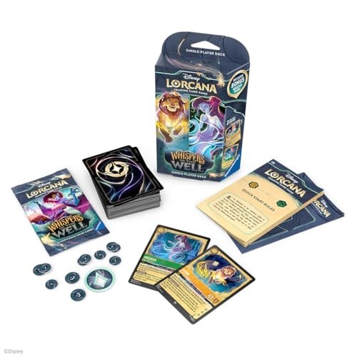 Disney Lorcana TCG: Whispers in the Well Deck Simba & Megara