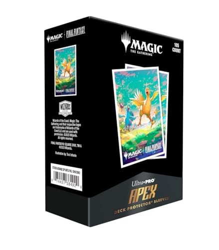 Ultra Pro Chocobo Apex Deck Protector Sleeves Pack of 105
