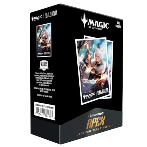Ultra Pro  MTG Final Fantasy Apex Y'shtola Rhul Sleeve 105-Pack Final Fantasy Apex Sleeve Y'shtola Rhul 105