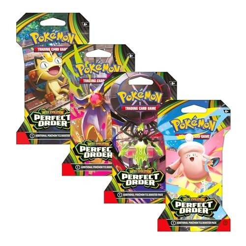Pokémon Mega Evolutions  Perfect Order Sleeved Booster Pack
