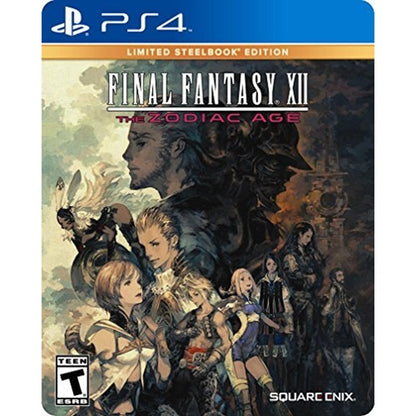 Square Enix Final Fantasy XII Zodiac Age Steelbook Edition PS4