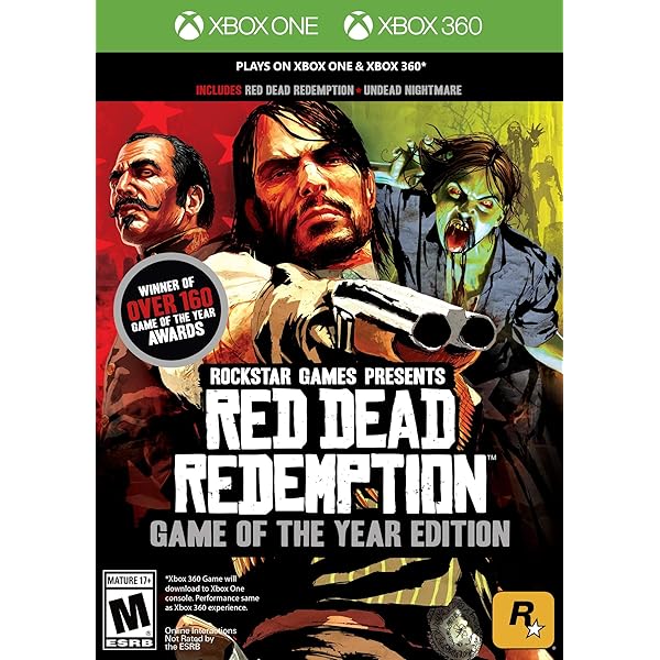Red Dead Redemption Game of the Year Xbox 360