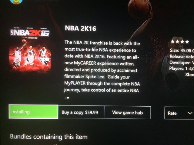 NBA 2K16 - PlayStation 4