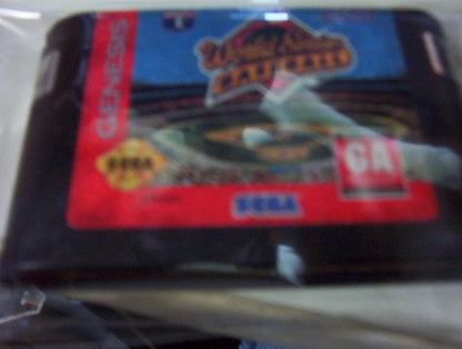 Sega Genesis World Series Baseball Video Game