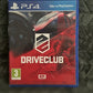Drive Club PS4 Game 711719100140