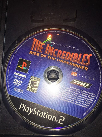 The Incredibles: Rise of the Underminer - PlayStation 2