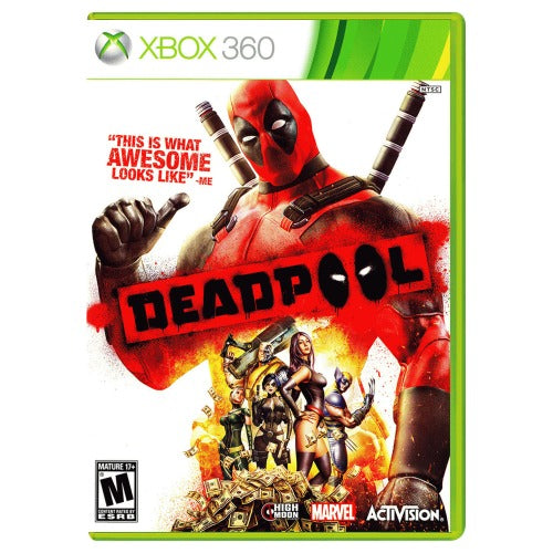 Deadpool Xbox 360 Game - One Size