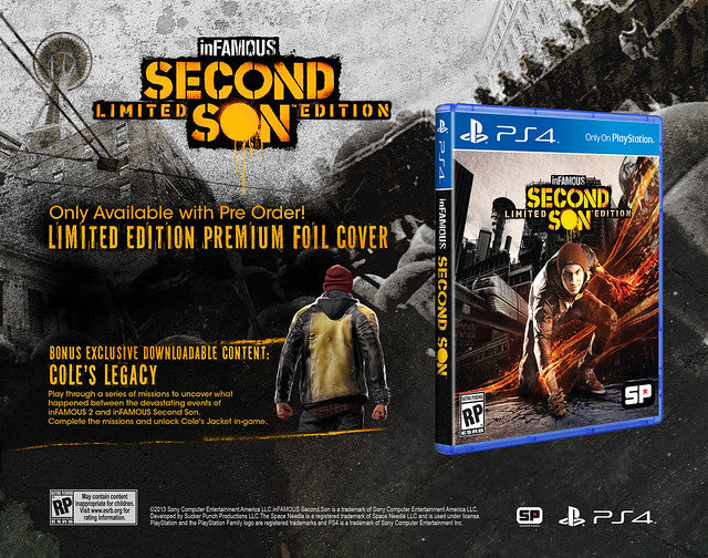 InFAMOUS: Second Son Limited Edition - PlayStation 4