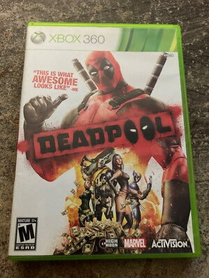 Deadpool Xbox 360 Game - One Size