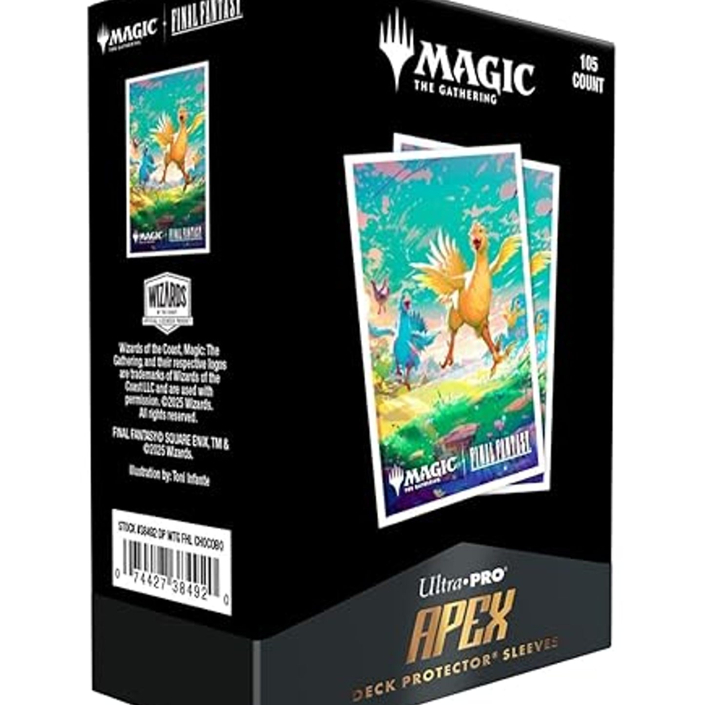 Ultra Pro Chocobo Apex Deck Protector Sleeves Pack of 105