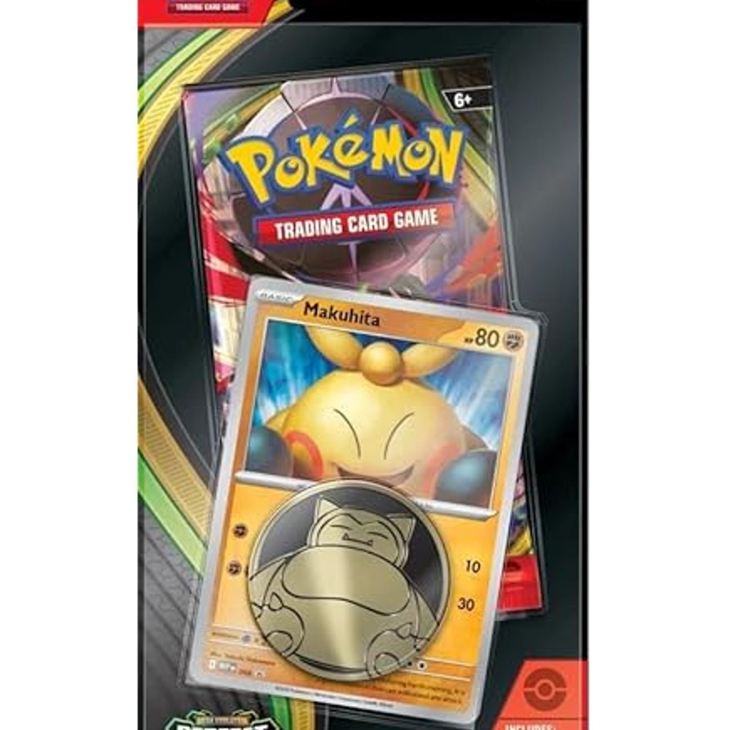 Pokémon Mega Evolution Perfect Order Booster Packs Makuhita Promo Card & Coin