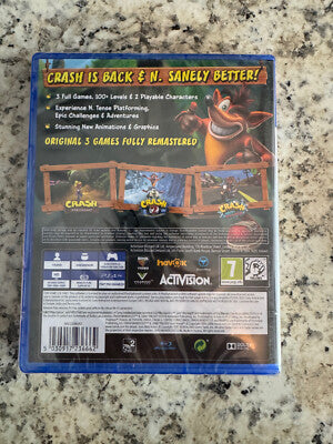 Crash Bandicoot N. Sane Trilogy - PlayStation 4