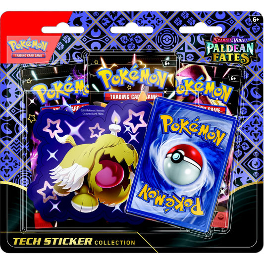 Pokemon TCG Scarlet & Violet Paldean Fates Tech Sticker