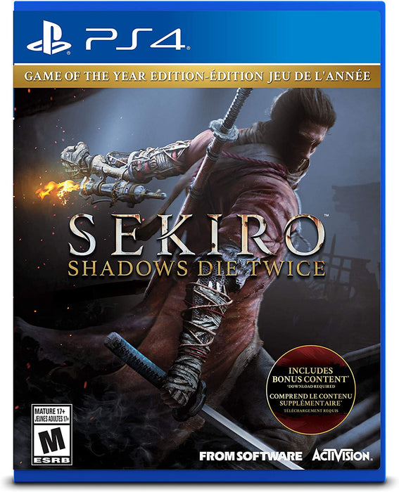 Sekiro: Shadows Die Twice - PlayStation 4