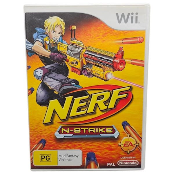 Nerf N Strike Nintendo Wii Game