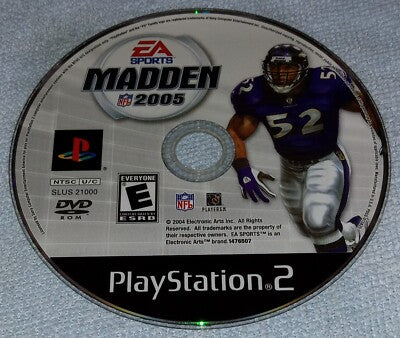 Madden NFL 2005 for PlayStation 2