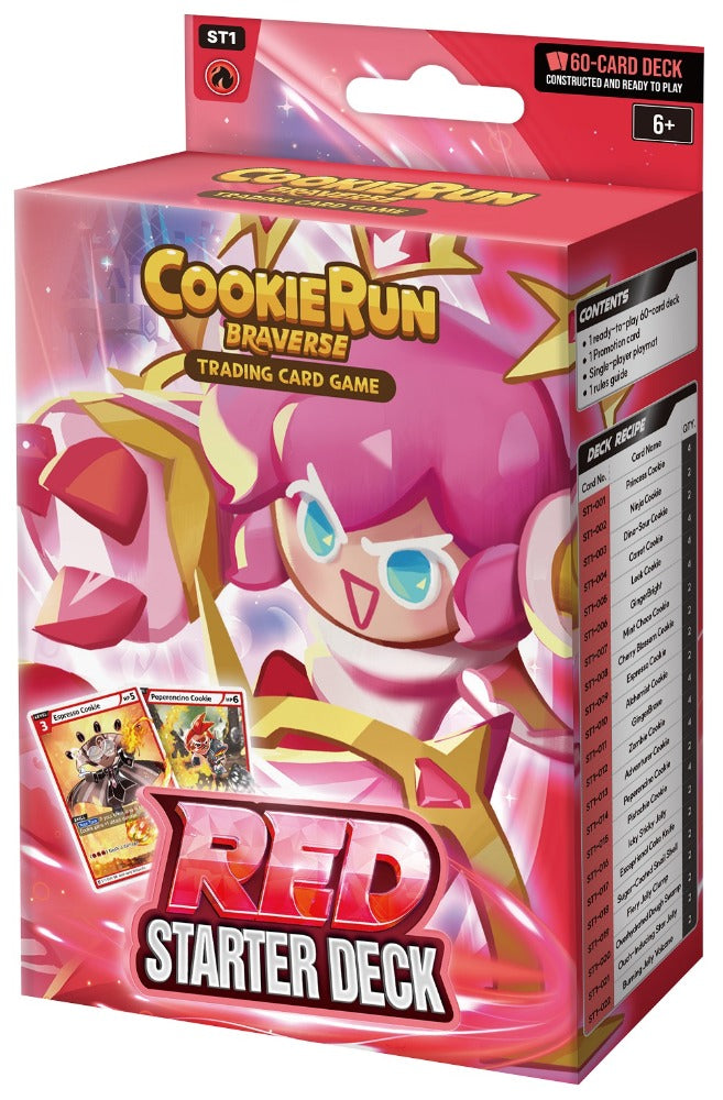 FYE CookieRun Braverse Brave Beginning Starter Deck - Red