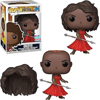 Funko Pop! Marvel Black Panther Okoye 3.75" Red Dress Exclusive